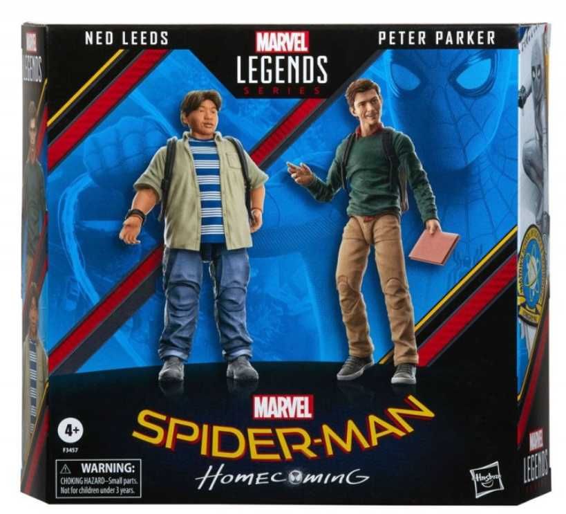 Set Figurine Spider-Man: Homecoming Marvel Peter Parker Ned 15 cm