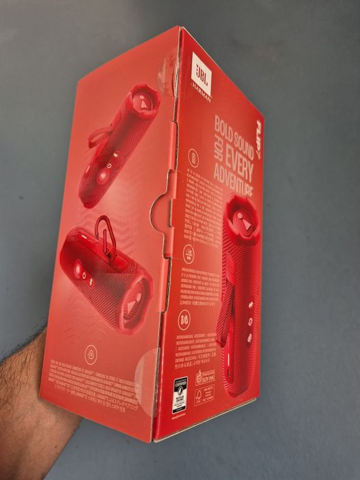 Boxa portabila JBL Flip 7 35W Bluetooth Auracast 16 ore IP68 Rosu Nou