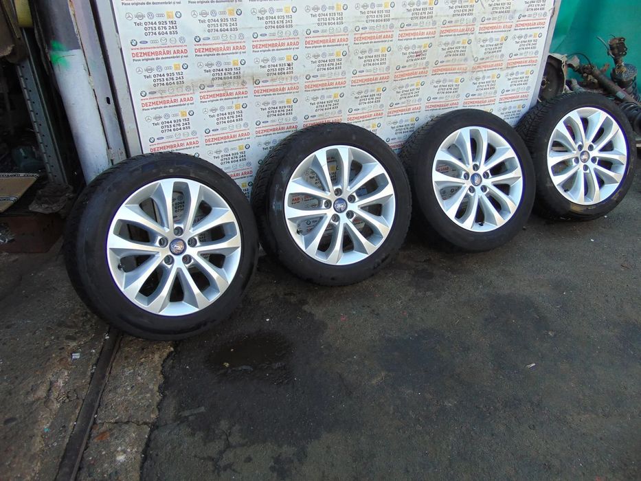 Jante aluminiu Ford Mondeo mk5 S max Kuga Galaxy 3 r17 jante aliaj cu anvelope iarna 215/55/r17