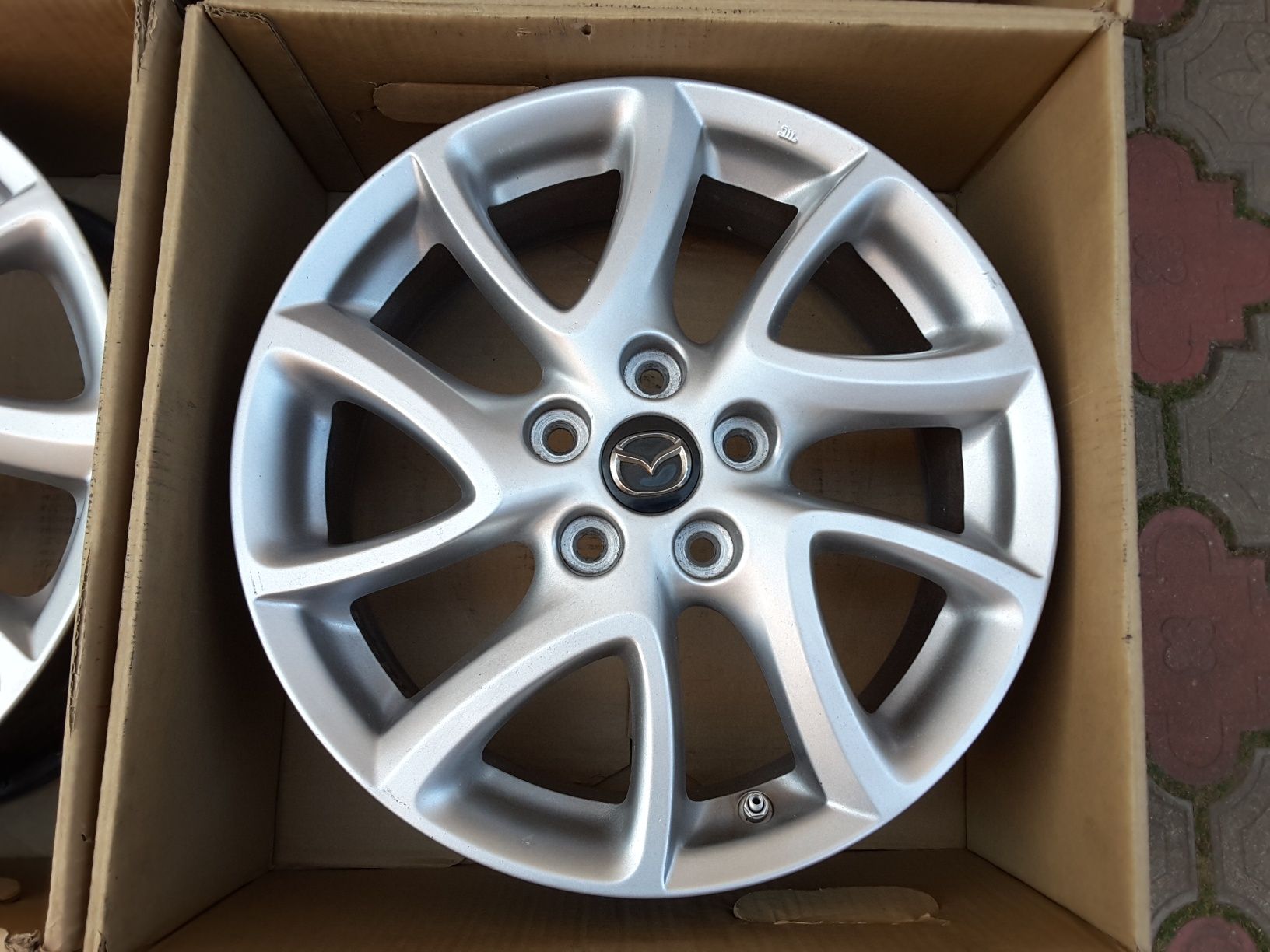 jante aliaj 17; 5x114,3;originale Mazda 3,  Mazda 5, Cx-3 cx3