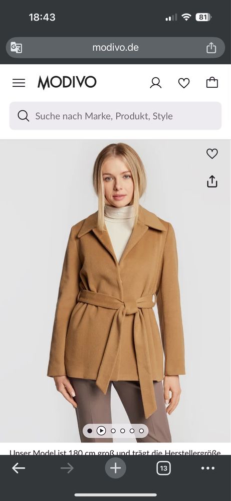 Дамски палта Calvin Klein