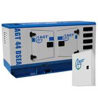 Generator diesel AGT 44 DSEA 400V 44kVA stationar insonorizat cu ATS