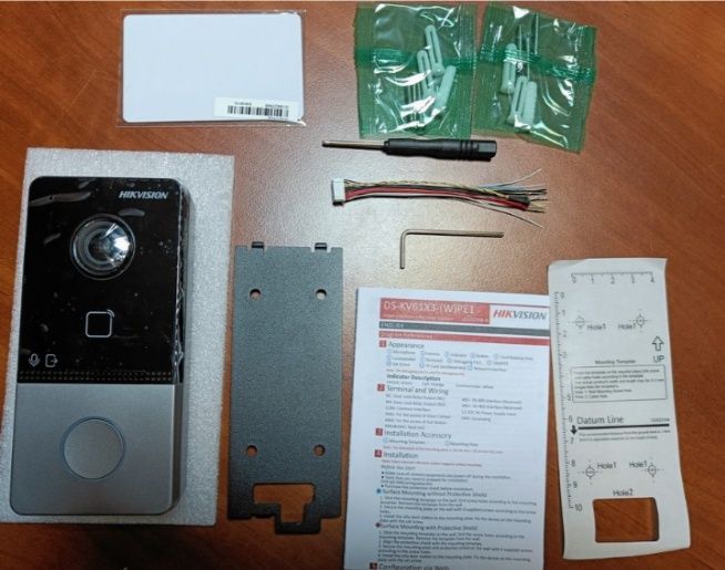 O'rnatib berishi bilan IP Damafon Hikvision  zamon talablariga javop b