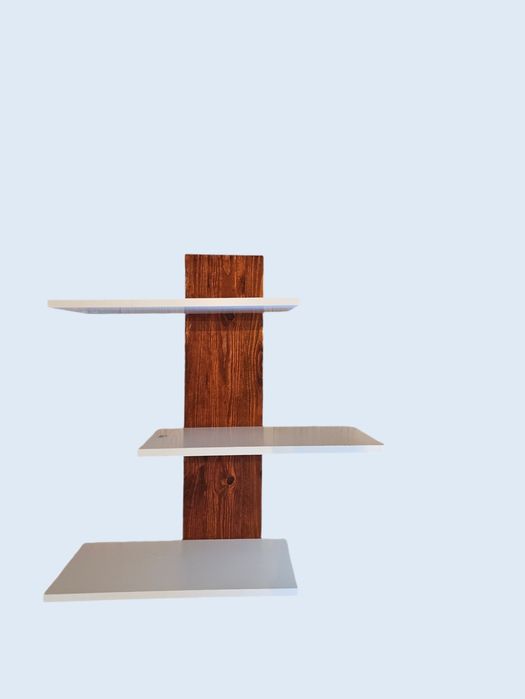 Etajeră/raft perete cu 3 polițe noi