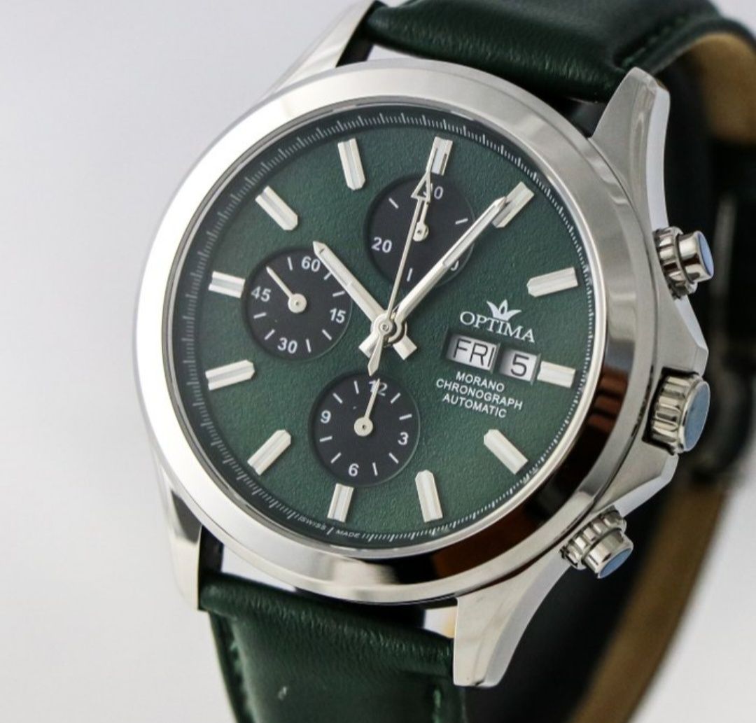 Ceas automatic chronograph Optima Morano Swiss Made
