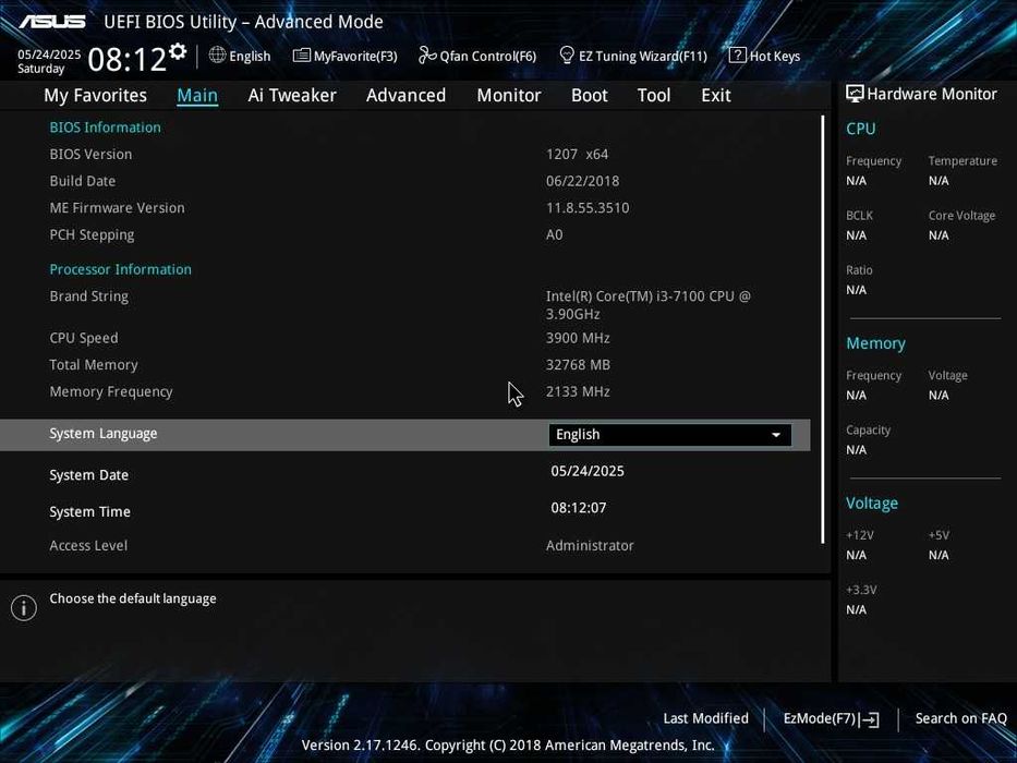 Дъно Дънна платка ASUS PRIME Z270-K 1151 DDR4 M.2 OVERCLOCK