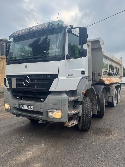 Mercedes axor 8x4 basculabil