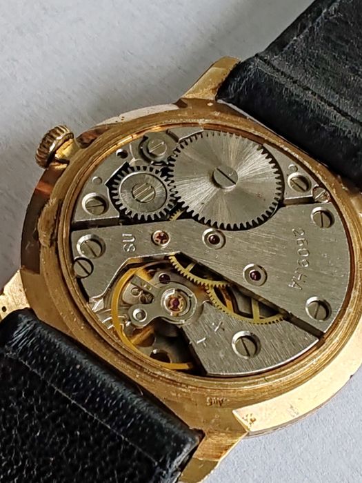 Ceas Sekonda Mecanic Placat cu aur 34 mm