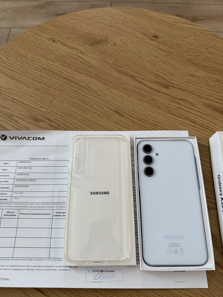 Samsung Galaxy A35 6RAM /128 GB Ice Blue