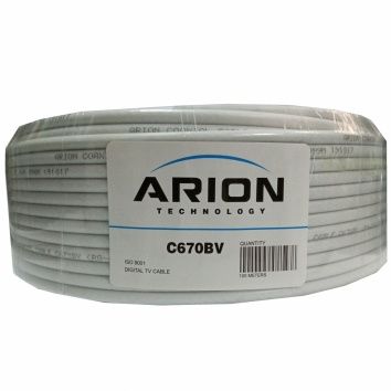 Кабель   Arion RG-6  телевизионный коаксиальный для спутникового телев