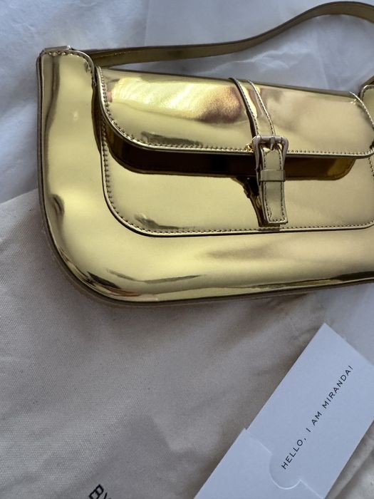 Златна чанта By Far