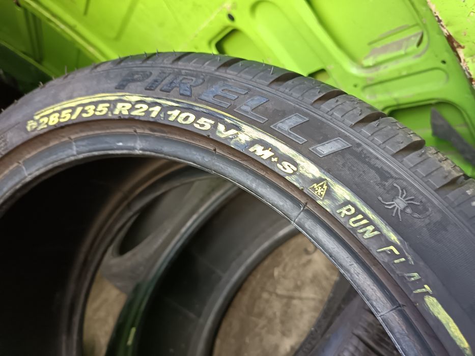 Anvelope MS iarna 285 35 21 pirelli runflat 2021 7mm