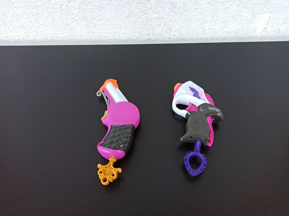 Set lot NERF REBELLE fetițe fete pistol shotgun blaster pistol