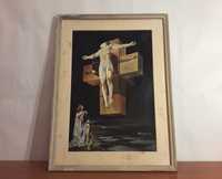 Tablou Alexandru Tipoia, Crucifixion Corpus Hypercubus - Salvador Dalí