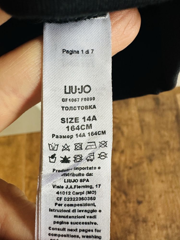 Нова черна блуза LIU JO
