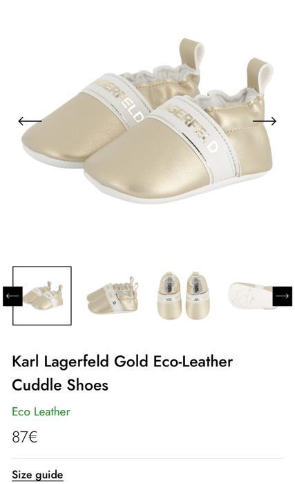 Karl Lagerfeld комплект за бебе и обувки