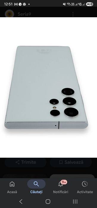 Samsung Galaxy S22 Ultra Alb Perlat 12GB RAM -256 GB memorie