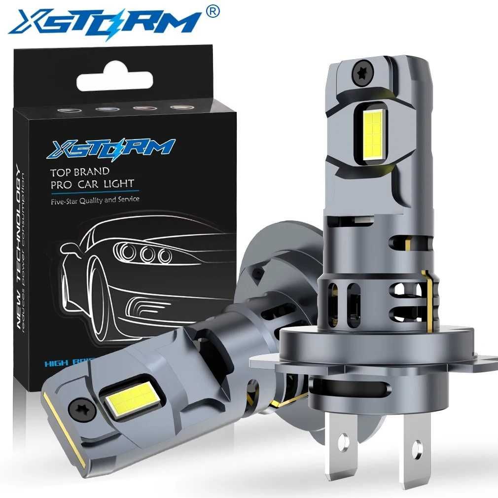 Set 2 Becuri Far H7 LED XSTORM 60W 20000Lm 6500K Plug & Play Auto 12V