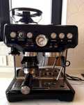Espresor aparat de cafea, SAGE, BES875BKS, Cu rasnita de cafea, ca NOU