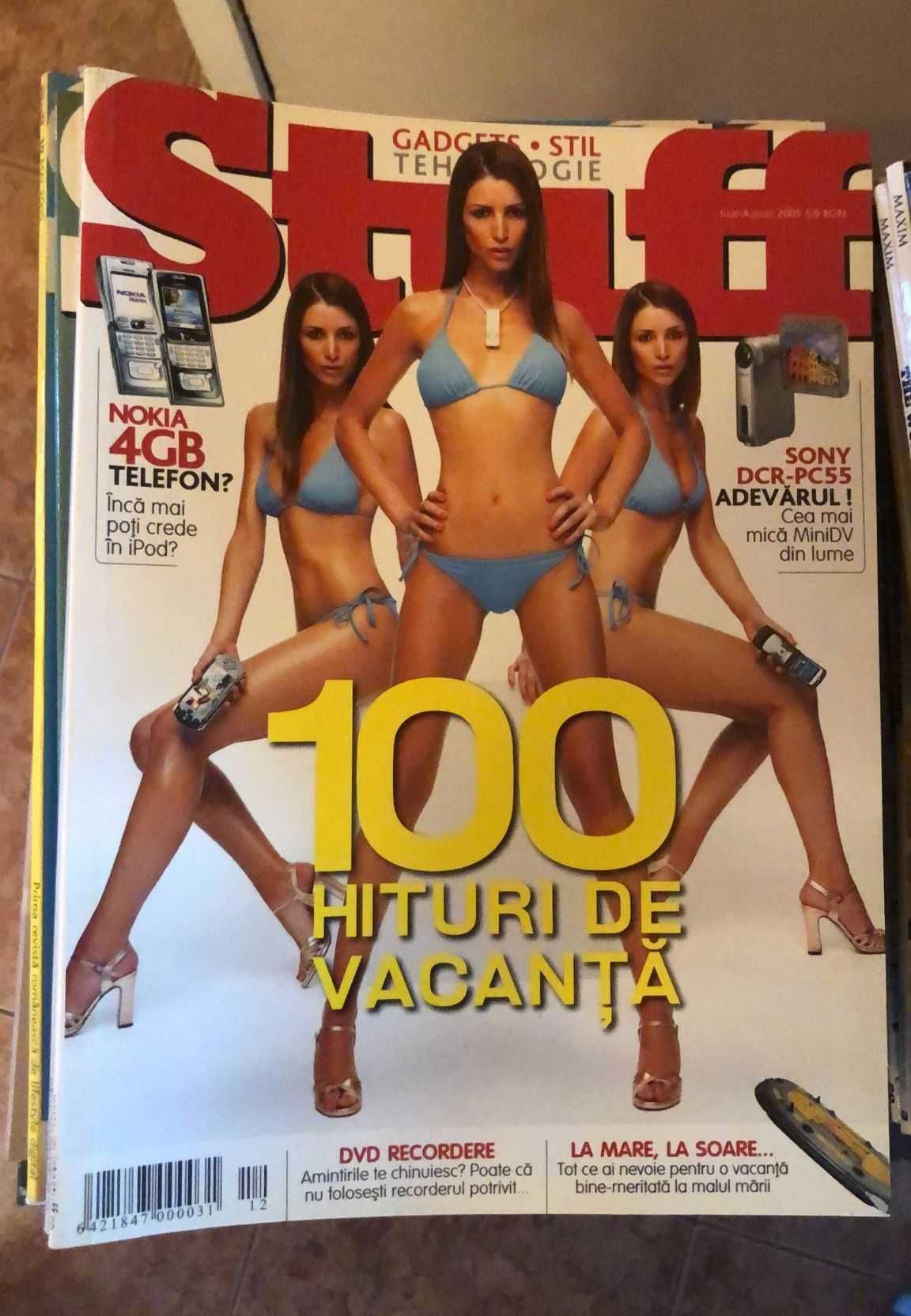Colecție revista Stuff România 2004 - 2007