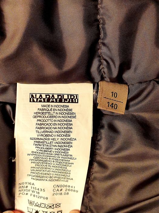 Geaca Napapijri Parka Rainforest Size 140 (10 ani) - stare impecabila
