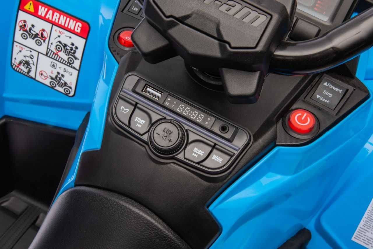 Лицензирано Акумулаторно ATV / АТВ Can Am Outlander,4х4, 800W, 24V/7Ah