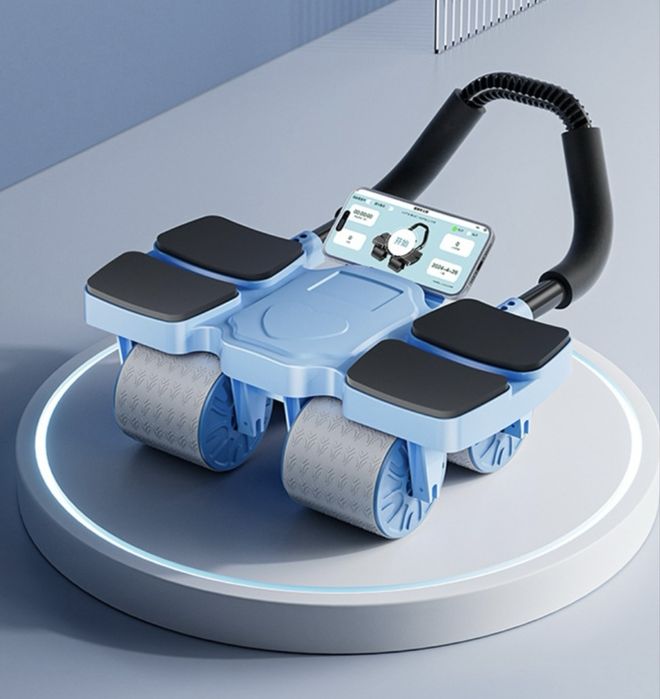 тренажер и ролик для пресса и спины