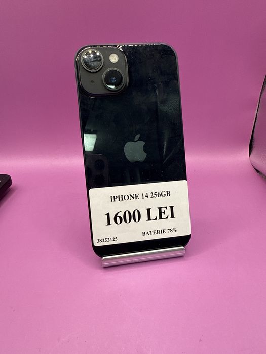Iphone 14 256gb baterie 78 •Matei Amanet Crangasi•38252