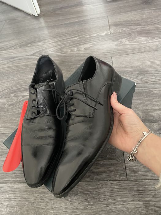 Pantofi barbati piele lacuita