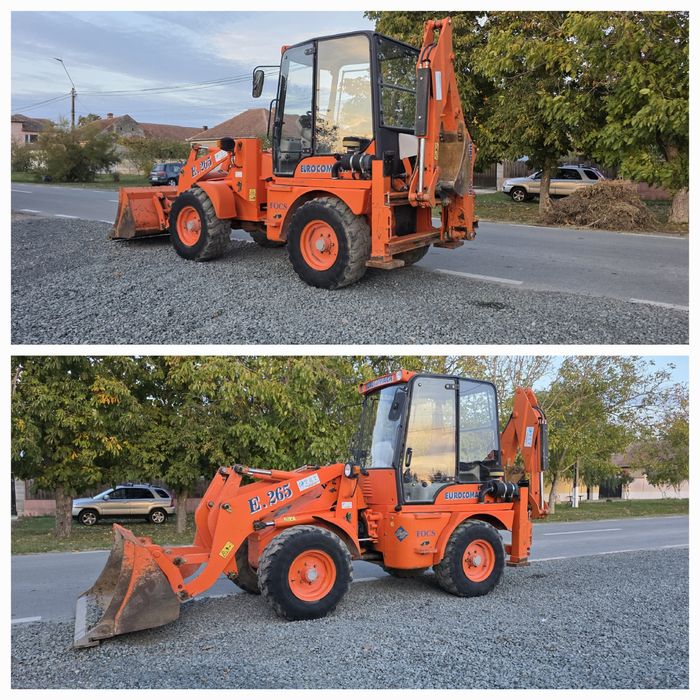 Midi  buldoexcavator EUROCOMACH  E 265  cu 1989h Mini  Buldo excavator