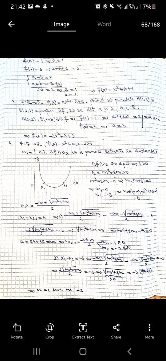 Bac matematică M1