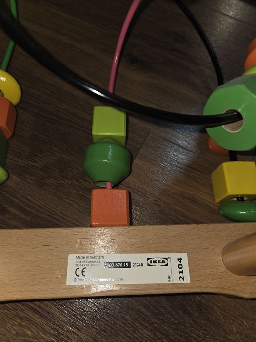 Joc lemn motricitate ikea