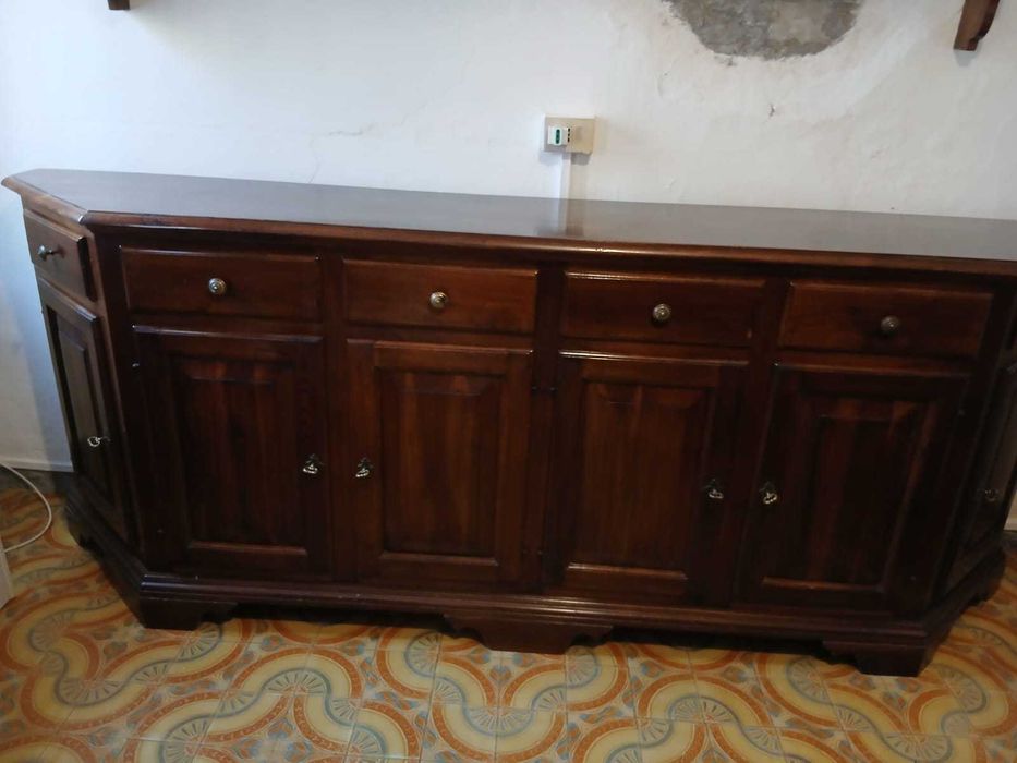 Mobilier Rustic ( servanta , vitrina si blindar )