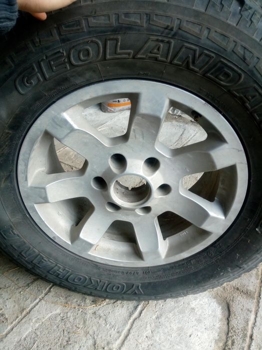 Джанта и гума за Nissan Patrol