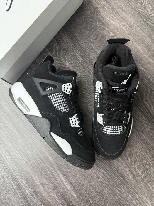 %LIVRAREA 4.99% NIKE Air Jordan4 White Thunder Ediție Limtată-Verifica