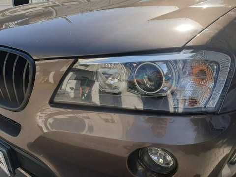 Kit Lupe Bixenon+kit Led 60W+DTM BMW X3-F25 cu bec halogen+montaj