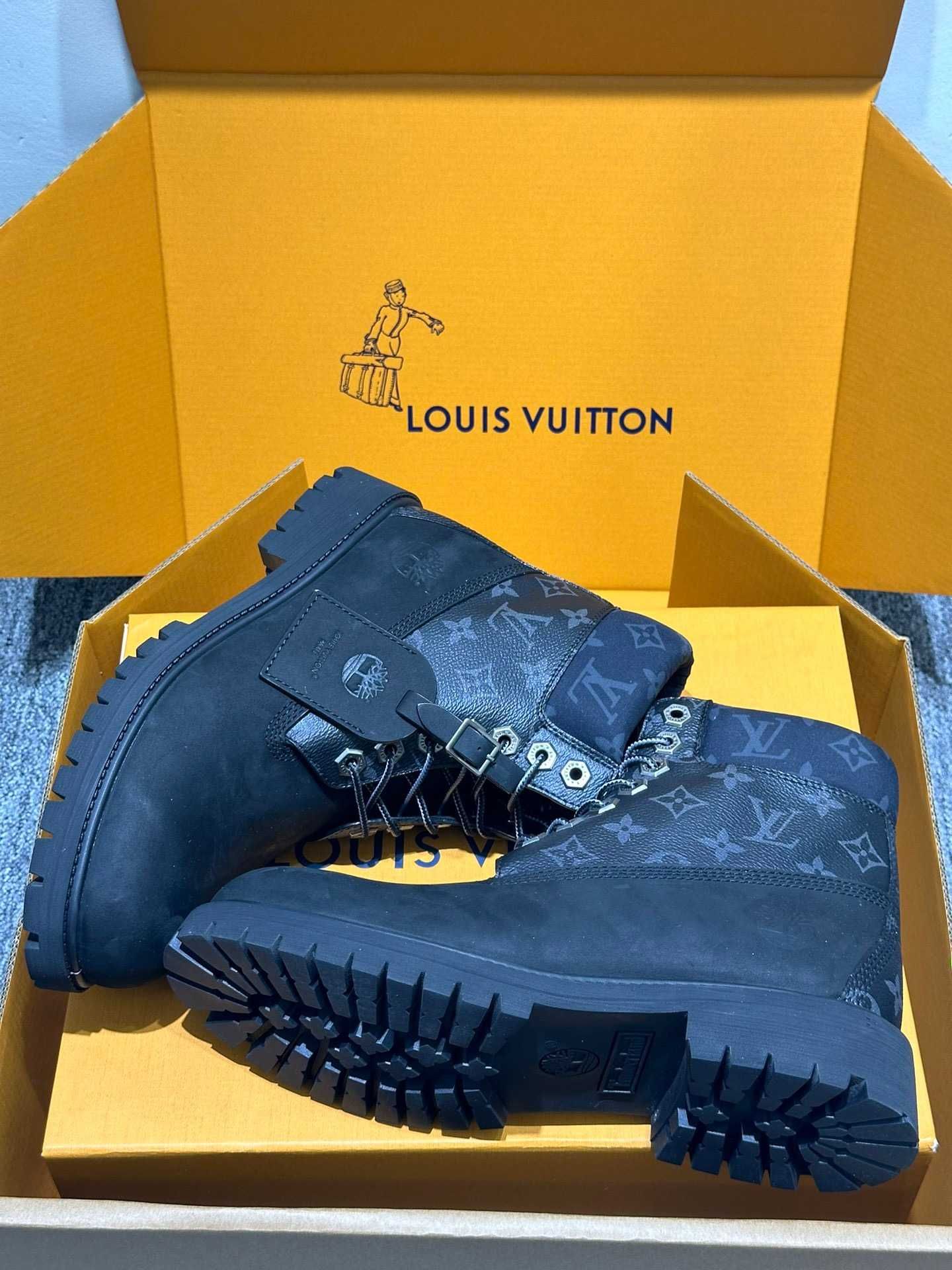 Ghete Louis Vuitton X Timberland premium