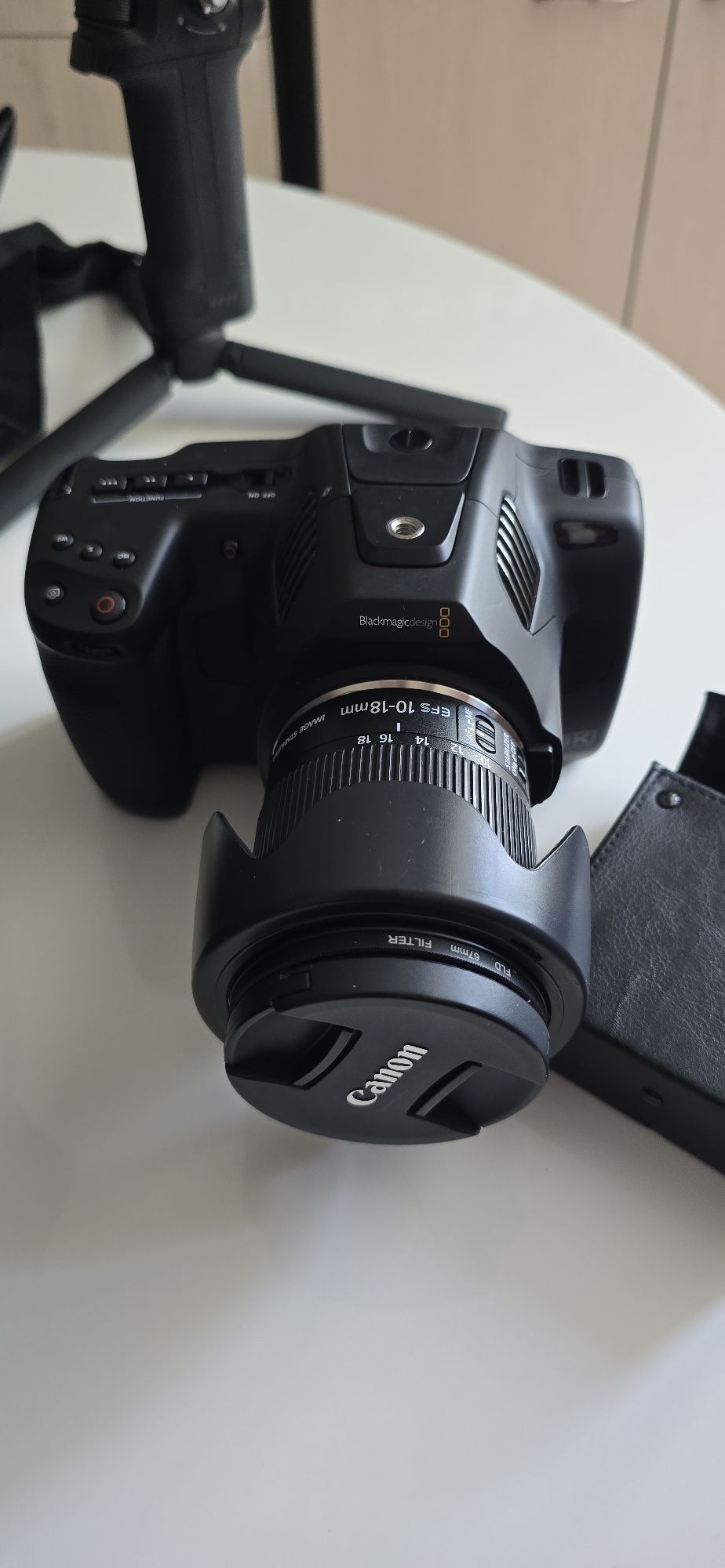 Пълен кино комплект: Камера Blackmagic Pocket Cinema Camera 6K + аксес