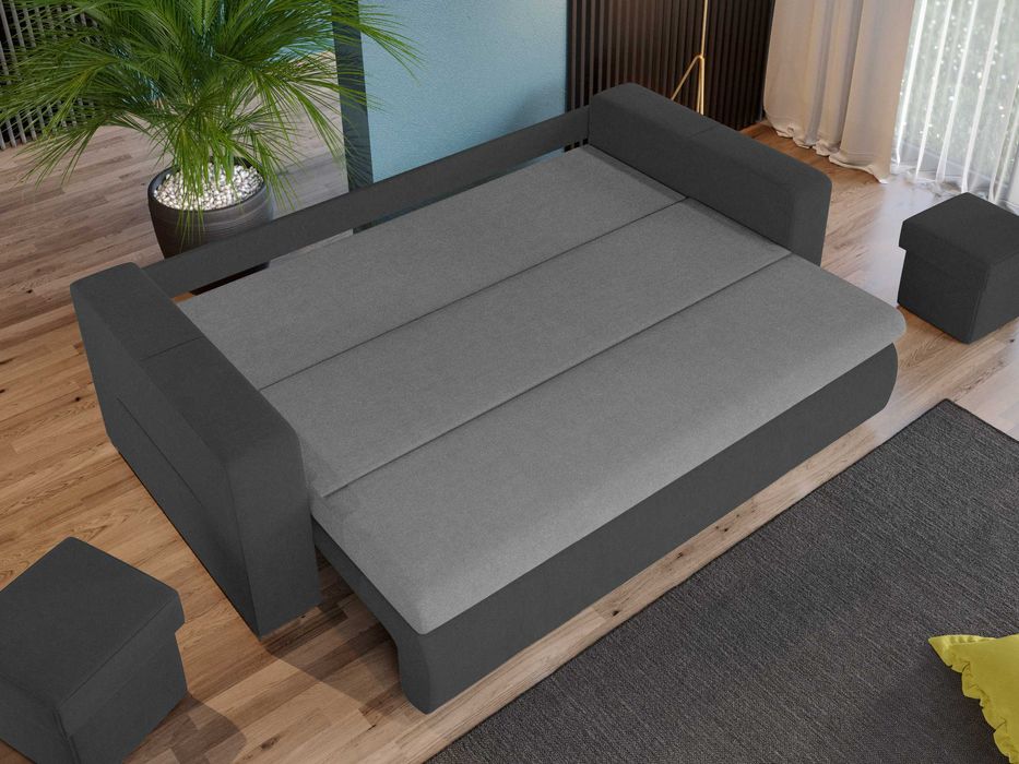 Canapea Extensibila Rita Gri Deschis / Gri