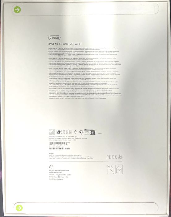 iPAD AIR 13-inch (M2) Wi-Fi SIGILATA !!!