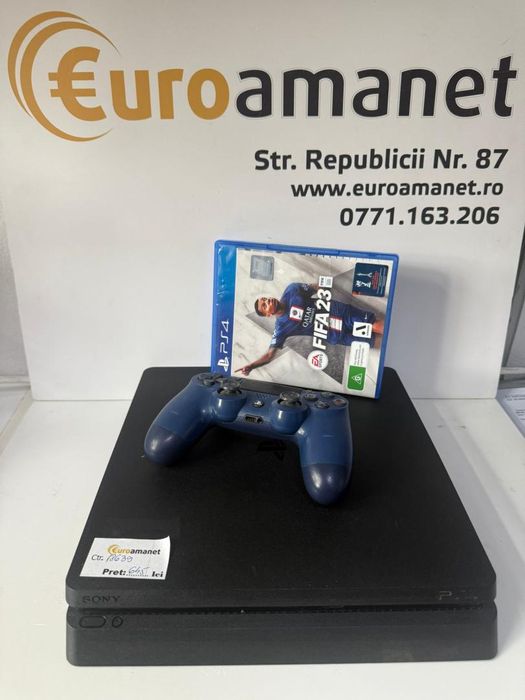 Consola Sony Playstation 4 Slim (PS4), 500 GB, Neagra -G-
