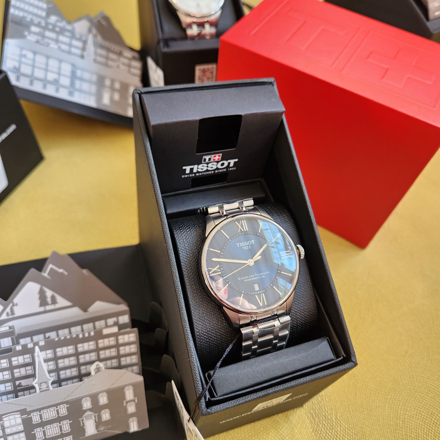 Оригинал  Tissot mechanical Made in Швейцария