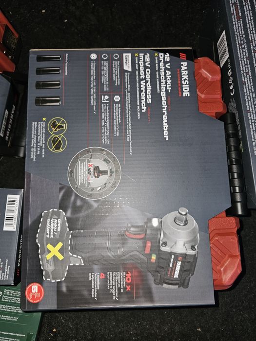 Parkside Performance Impact 1/2 12V+accesorii