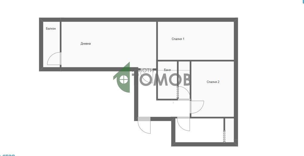 Просторен тристаен апартамент с търговско помещение в района на Центъ