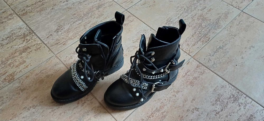 Детски кожени боти 32N