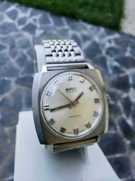 Ceas BWC - Int Manuala-ETA 2391 - Oțel - 35mm-Funt. Impecabil!