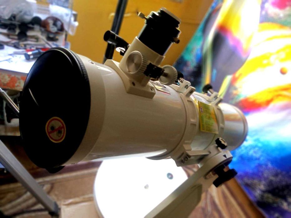 Телескоп за дом,градина или пътуване BRESSER 150 DOBSON+СЛЪНЧЕВ ФИЛТЪР