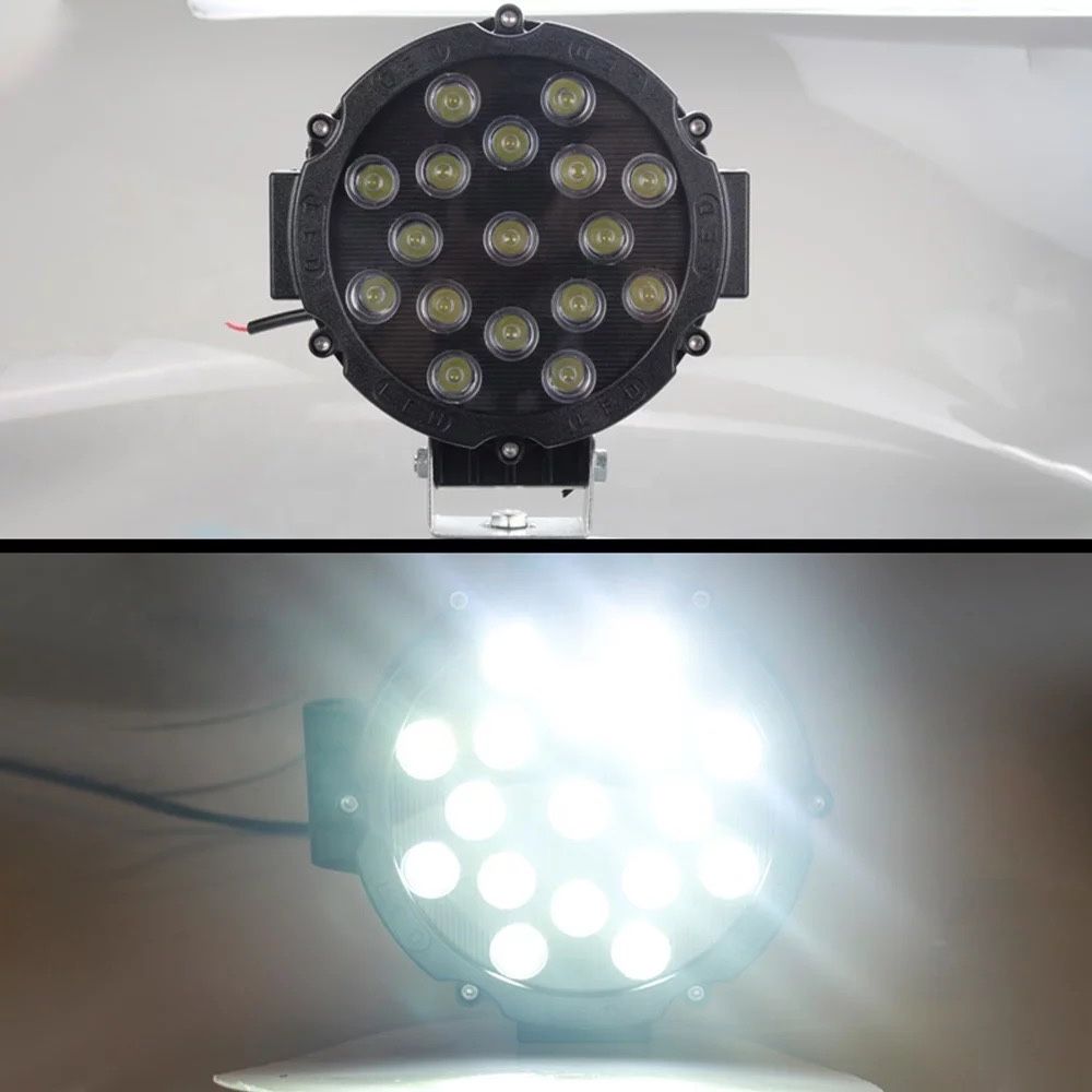 51W черен диоден фар за ДЖИП LED диоден фар за Offroad офроуд фарове