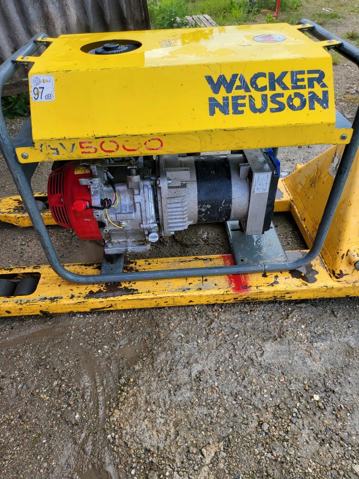 Generator de curent WACKER NEUSON GV 5000A