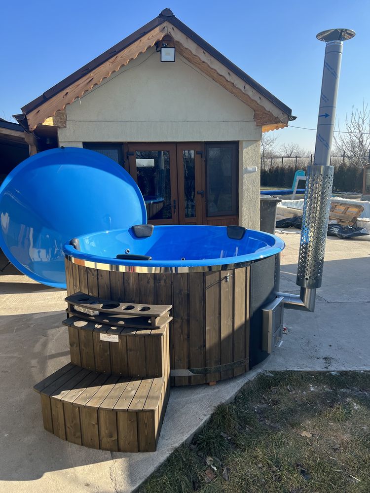 Ciubar Fibra Sticla Jacuzzi Vâlsan SPA echipat complet PACHET PROMO